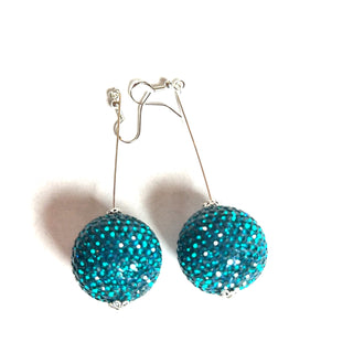Gumball Crystal Drop Earring - Born To Glam