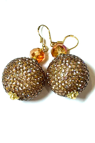 Gumball Short Statement Earring - Born To Glam