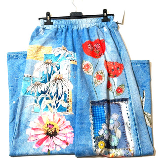 Multi Floral Palazzo Printed Pants