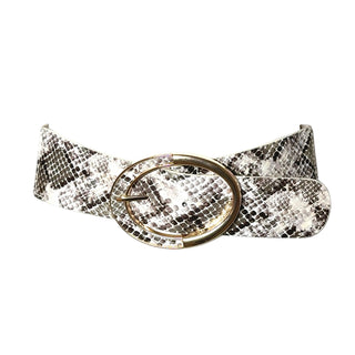 Snake Print Belt