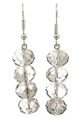 Smoked Silver Sterling Silver Drop Earring - Born To Glam