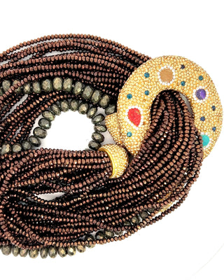 Goddess Lariat Long Statement Necklace - Born To Glam