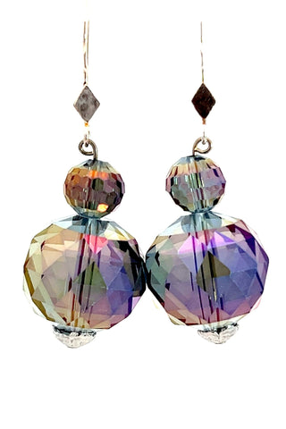 Crystal Sphere Earrings - Born To Glam