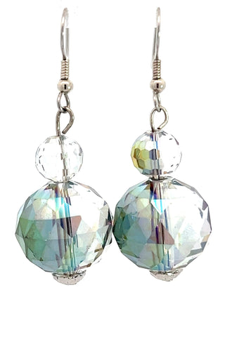 Crystal Sphere Earrings - Born To Glam