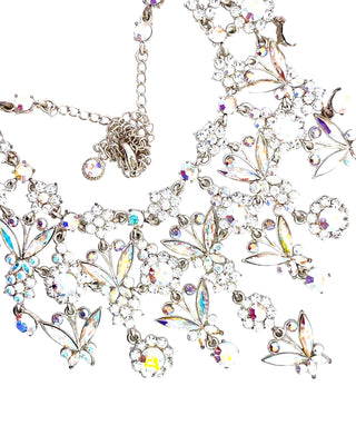 Ultimate Crystal Multilayer Statement Necklace - Born To Glam