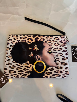 Leopard Print Fashion Girl Clutch