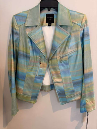 Pastel Metallic Moto Jacket