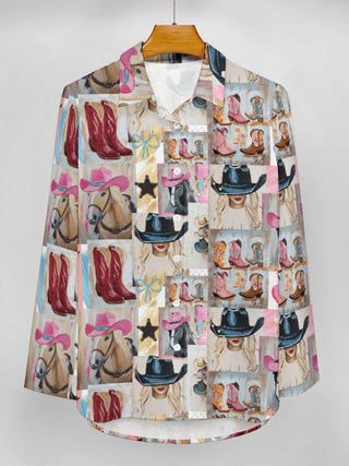 Danilo Painted Cowgirl Button-Up Top — Faire photo 2