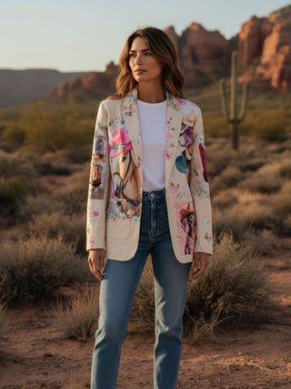 Danilo Painted Cowgirl Western Blazer — Faire photo 5