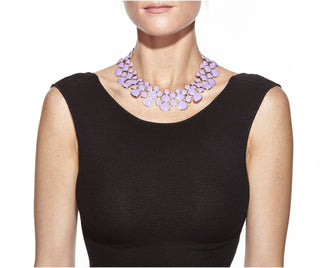 Purple Adel Collar Necklace - Born To Glam