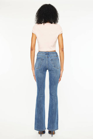 Kan Kan High Rise Bootcut Jeans - Born To Glam