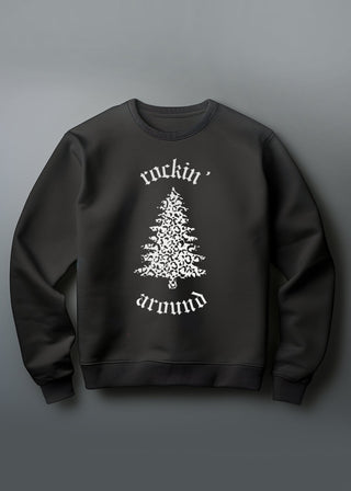 Black Rockin' Around Christmas Graphic Top view 2