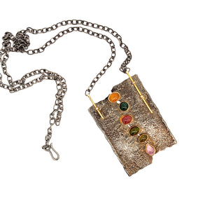 Sterling Silver Gemstone Necklace - Born To Glam