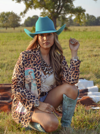 Wild West Leopard Western Blazer — Faire photo 9