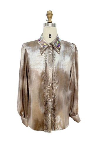 Tie Dye Rhinestones Shirts - Born To Glam