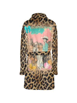 Leopard Western Cowgirl Robe — Faire photo 4