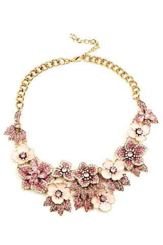 Pink Amata Statement Necklace