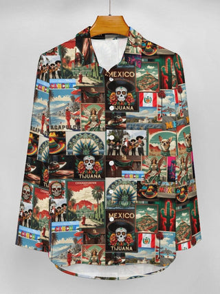 Destination Mexico Print Button-Up Top — Faire photo 3