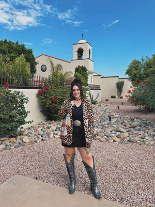 Wild West Leopard Western Blazer — Faire photo 5