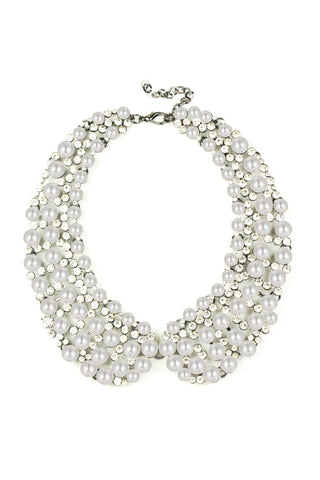 Diana Pearl Statement Necklace - Born To Glam