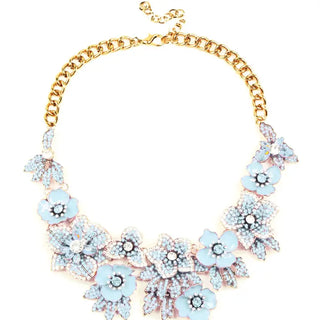 Blue Charlotte Statement Necklace
