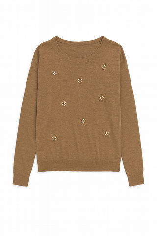 BTG_FLATLAY_CANDIDATE | camel-embellished-long-sleeve-top