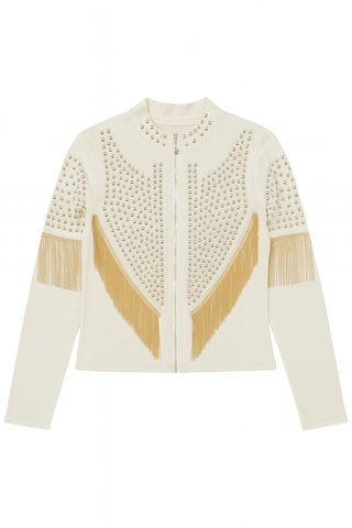 BTG_FLATLAY_CANDIDATE | ivory-studded-fringe-embellished-top