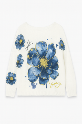 BTG_FLATLAY_CANDIDATE | white-blue-floral-graphic-knit-top