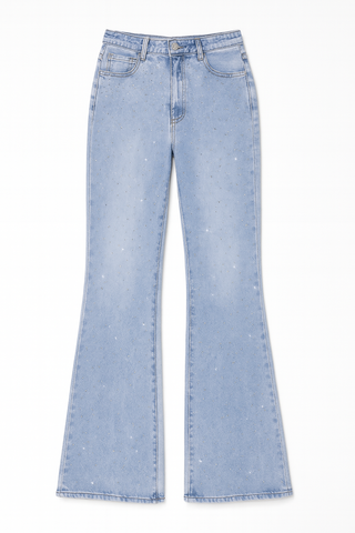 BTG_FLATLAY_CANDIDATE | light-wash-crystal-embellished-wide-leg-jeans