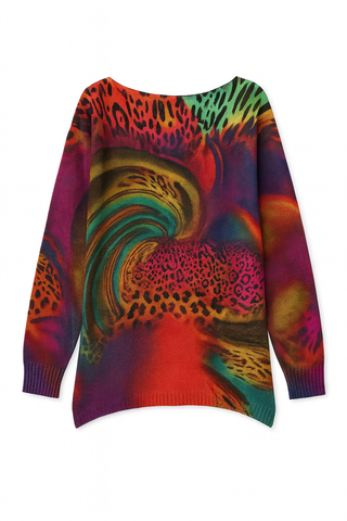 BTG_FLATLAY_CANDIDATE | multicolor-animal-print-long-sleeve-top