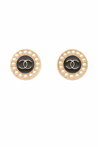 BTG_FLATLAY_CANDIDATE | gold-crystal-embellished-logo-earrings