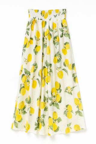 BTG_FLATLAY_CANDIDATE | white-lemon-print-wide-leg-pants
