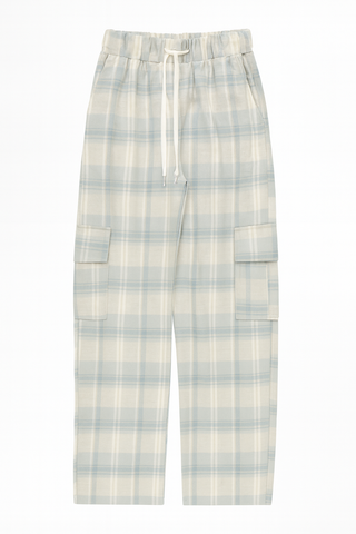 BTG_FLATLAY_CANDIDATE | pol-ash-blue-multi-woven-cargo-pants