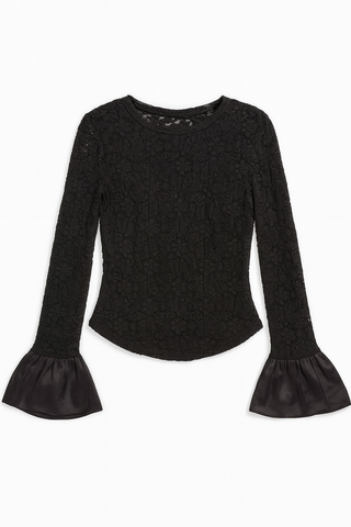 BTG_FLATLAY_CANDIDATE | black-lace-statement-sleeve-top