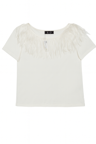 BTG_FLATLAY_CANDIDATE | white-feather-embellished-top