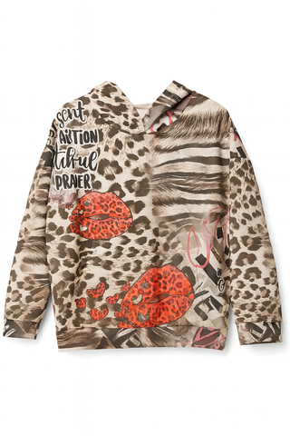 BTG_FLATLAY_CANDIDATE | multicolor-leopard-lips-graphic-hoodie