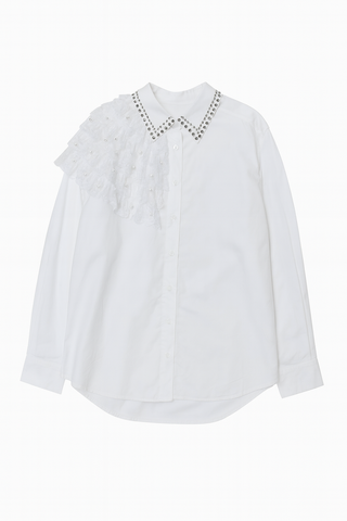 BTG_FLATLAY_CANDIDATE | white-embellished-ruffle-long-sleeve-top