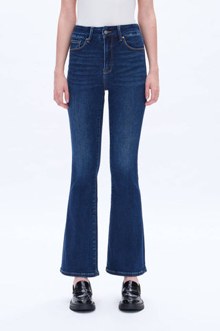 HIGH RISE BOOTCUT JEANS - Born To Glam