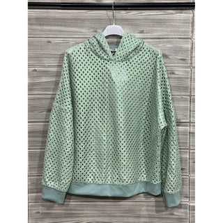 Mint Mesh Textured Long Top