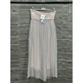 Pink Chiffon Wide Leg Pants