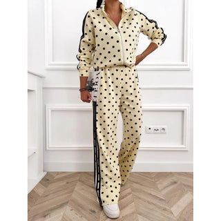 Yellow Polka Dot Track Set