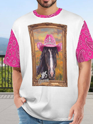 Queen Horse Bandana Graphic Tee — Faire photo 3