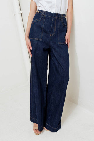 Dark Denim Pant - Born To Glam