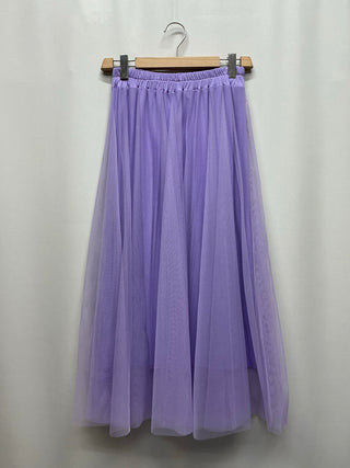 Style the Tulle Pleated Midi Skirt exclusively at Born To Glam