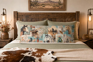 Baha Ranch Bohemian Dreams Western Body Pillow Cover Made in America - Born To Glam