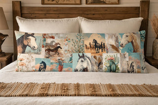 Baha Ranch Bohemian Dreams Western Body Pillow Cover Made in America - Born To Glam