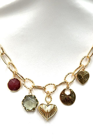 Macon Charm Necklace - Born To Glam