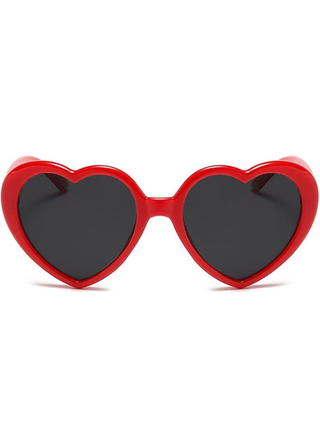 Red Heart retro sunglasses