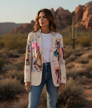 Danilo Painted Cowgirl Western Blazer view 11