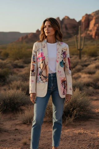 Danilo Painted Cowgirl Western Blazer view 10